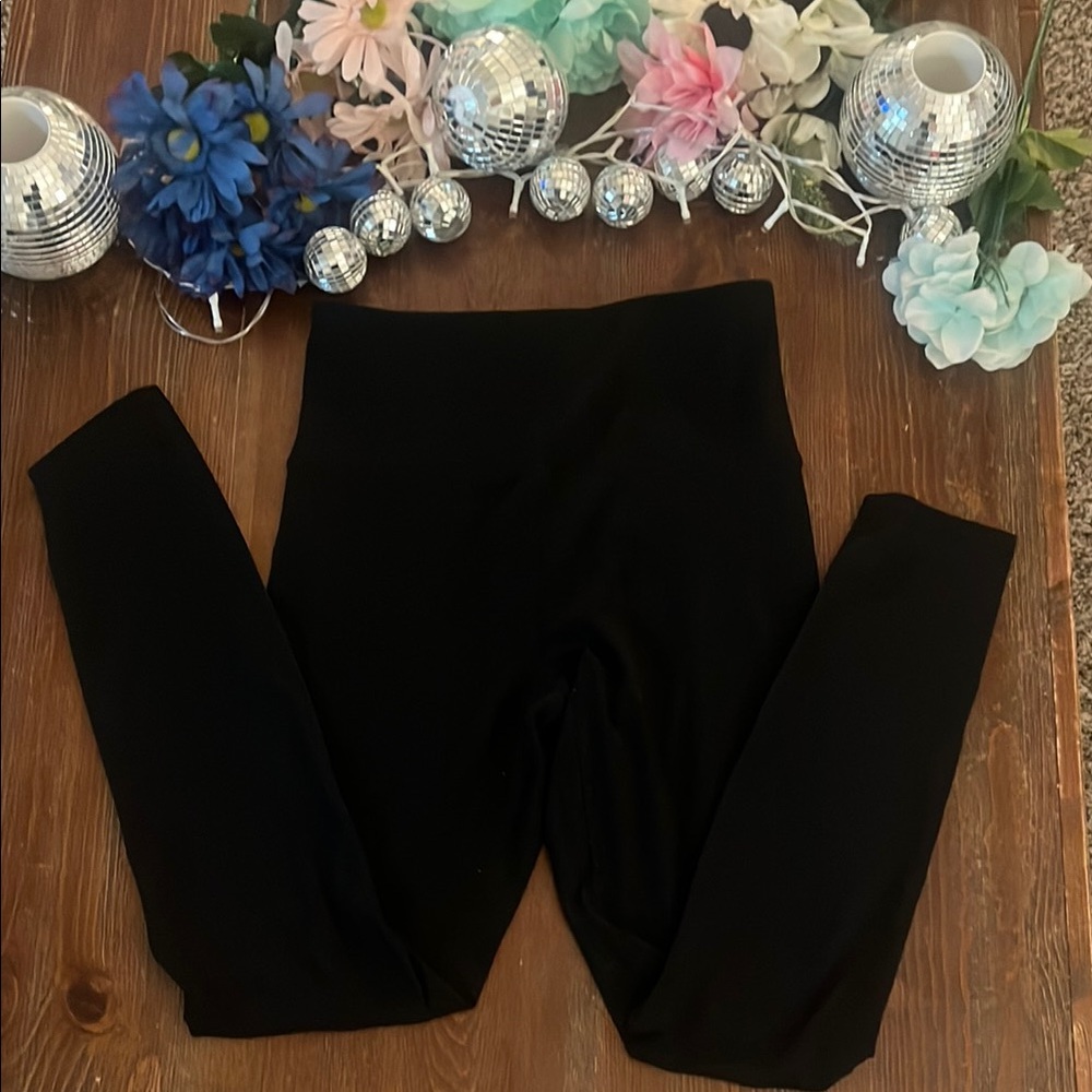 Black High-Waisted Leggings